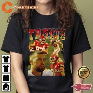 Travis Kelce KC Chiefs Bootleg Tee Shirt