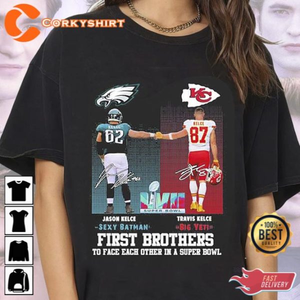 Travis Kelce vs Jason Kelce Hot Unisex Shirt