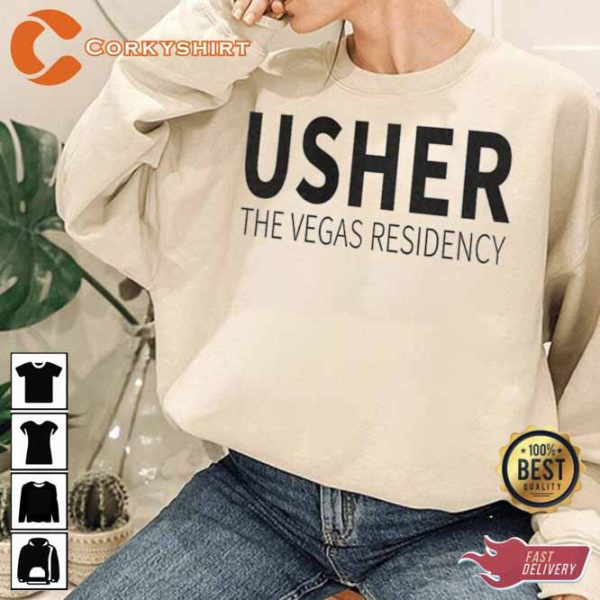 Trending Usher My Way The Vegas Residency Tour 2023 T-shirt