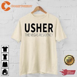 Trending Usher My Way The Vegas Residency Tour 2023 T-shirt5