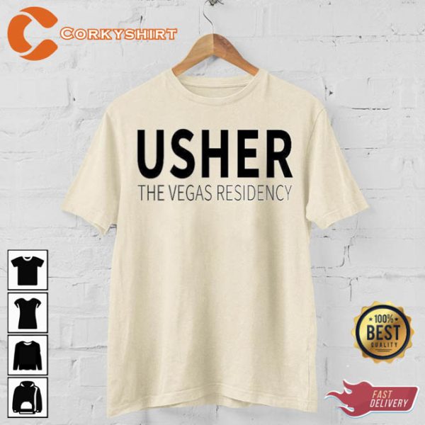 Trending Usher My Way The Vegas Residency Tour 2023 T-shirt