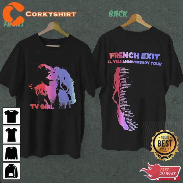 Tv Girl Merch French Exit Tour 2023 Shirt