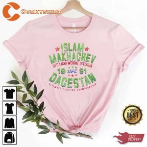 Ufc Islam Makhachev Dagestan 91 Unisex T-Shirt