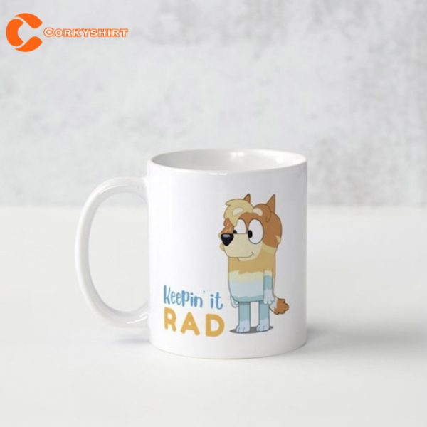 Uncle Rad Bluey Mug