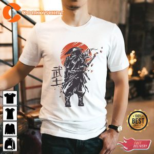 Unisex Samurai Bushido Japanese Graphic T-Shirt
