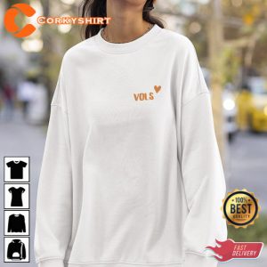 University of Tennessee Sweatshirt College Apparel Rocky Top Knoxville Tennessee UTK Tee