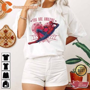 Valentine Spiderman You Are Amazing T-Shirt