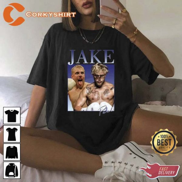 Vintage 90s Style Jake Paul Tee Shirt