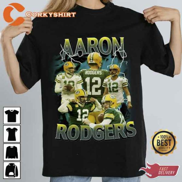 Vintage Aaron Rodgers Football Vintage T-shirt