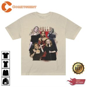 Vintage Adele Album Grammy Cotton Shirt