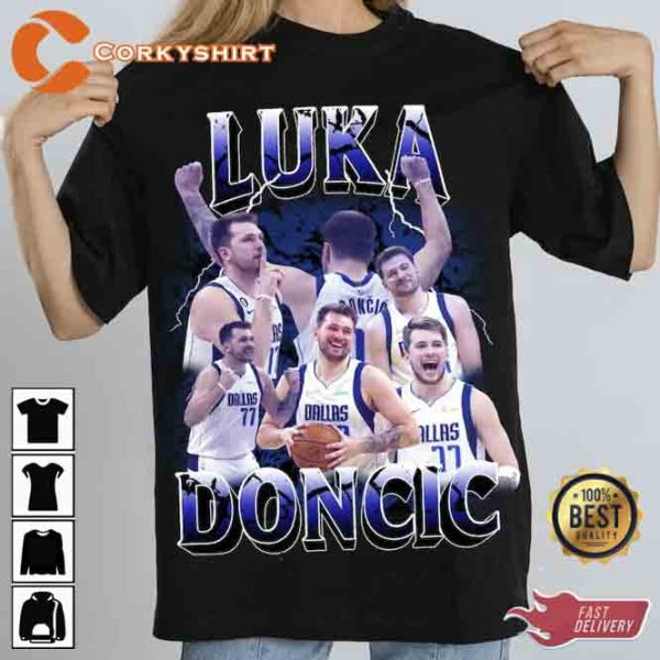 Vintage Basketball Luka Doncic Shirt