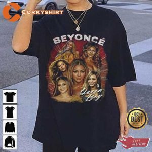 Vintage Beyonce Hip Hop Rap 90s Beyoncé Knowles Carter Bee Queen R And B Tee