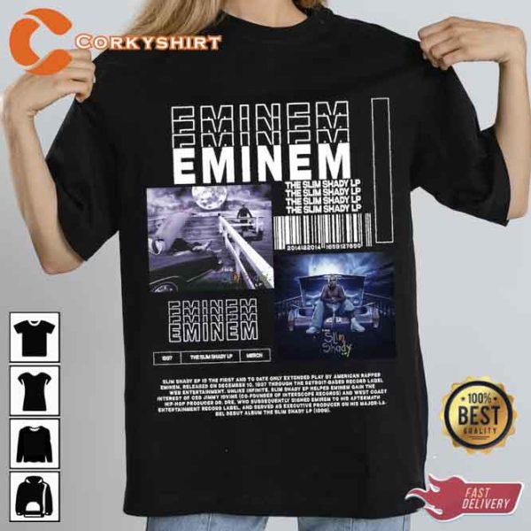 Vintage Bootleg Eminem The Slim Shady LP T-shirt