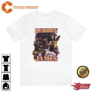 Vintage Bootleg LeBron James Trending T-shirt