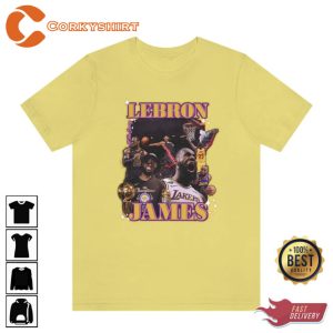 Vintage Bootleg LeBron James Trending T-shirt