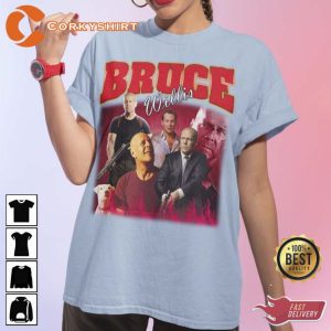 Vintage Bruce Willis Shirt Gift For Him and Her