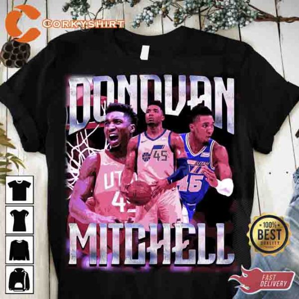 Vintage Inspired Donovan MItchell T-Shirt