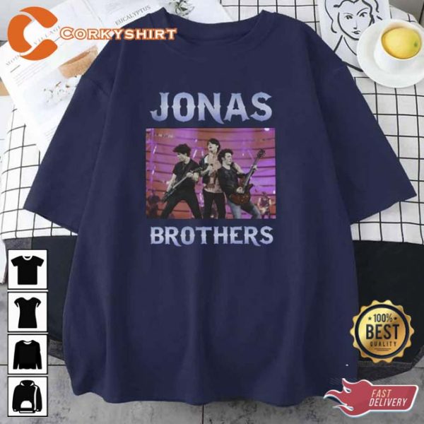 Vintage Jonas Brothers Pop Rock Band Music Unisex Sweatshirt