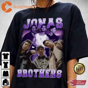 Vintage Jonas Brothers Trending Music T-Shirt