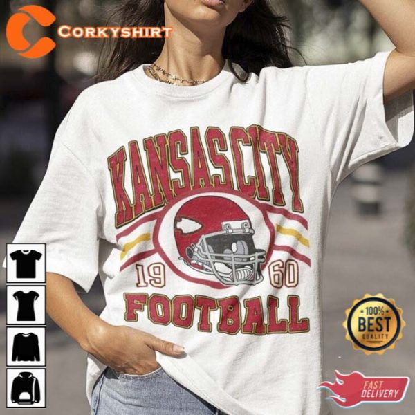 Vintage Kansas City Football T-Shirt