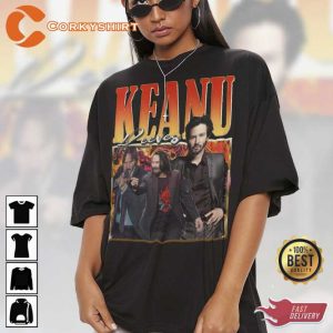 Vintage Keanu Reeves John Wick T-Shirt (1)