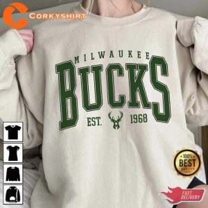 Vintage Milwaukee Bucks Milwaukee Basketball Hoodie