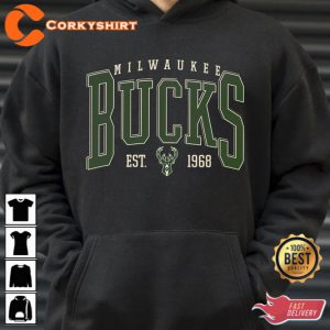 Vintage Milwaukee Bucks Milwaukee Basketball Hoodie