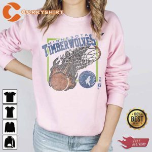 Vintage Minnesota Timberwolves Basketball Sweatshirt
