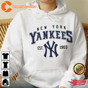 Vintage New York Yankees EST 1903 MLB Tee Shirt (2)
