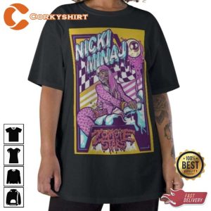 Vintage Nicki Minaj Zombie Tshirt2