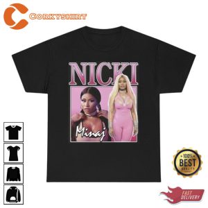 Vintage Nicki Rapper Graphic Tee Shirt4