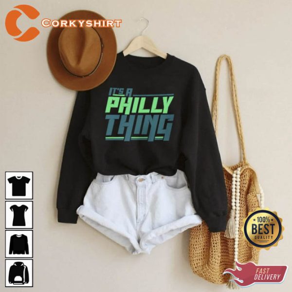 Vintage Philadelphia Eagles It’s a Philly Thing Crewneck Sweatshirt