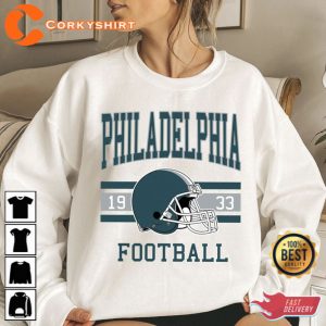 Vintage Philadelphia Football Shirt Philadelphia Football Tee