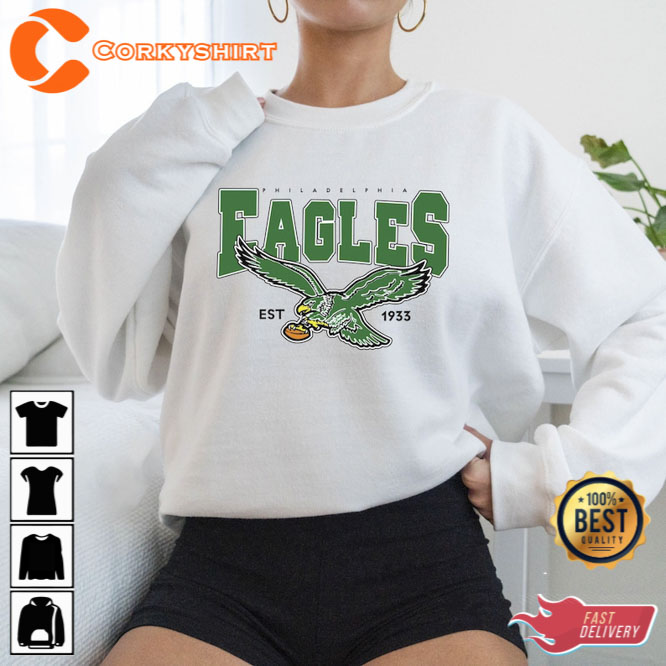 Vintage Philadelphia Shirt, Go Birds Vintage Eagles Shirt - Ink In