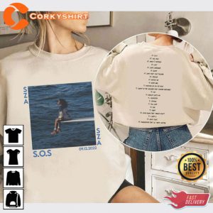 Vintage SZA SOS Vintage SZA Shirt, Vintage y2k Style Sos Shirt