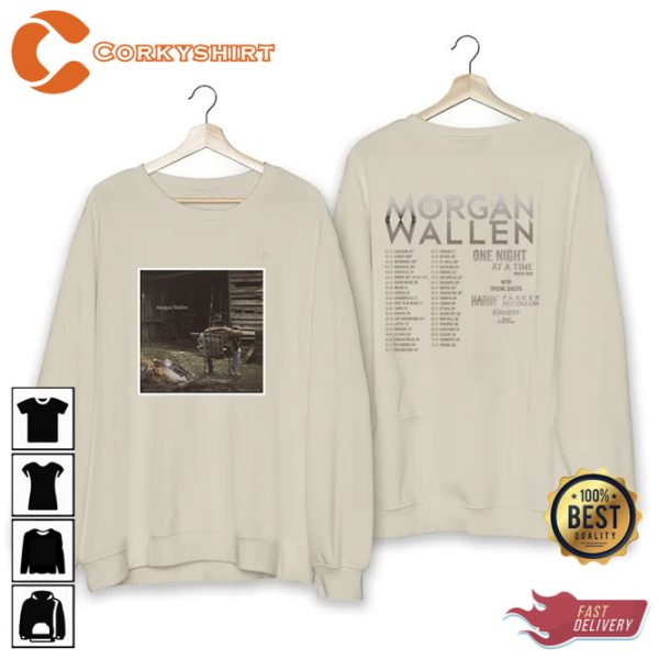 Wallen Western 2 Side One Night at a Time 2023 World Tour Country Music Gift