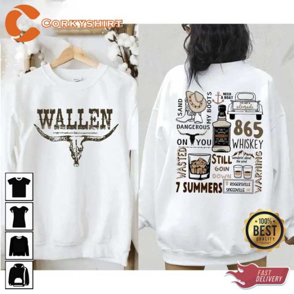 Wallen Western Music Sweatshirt Hoodie