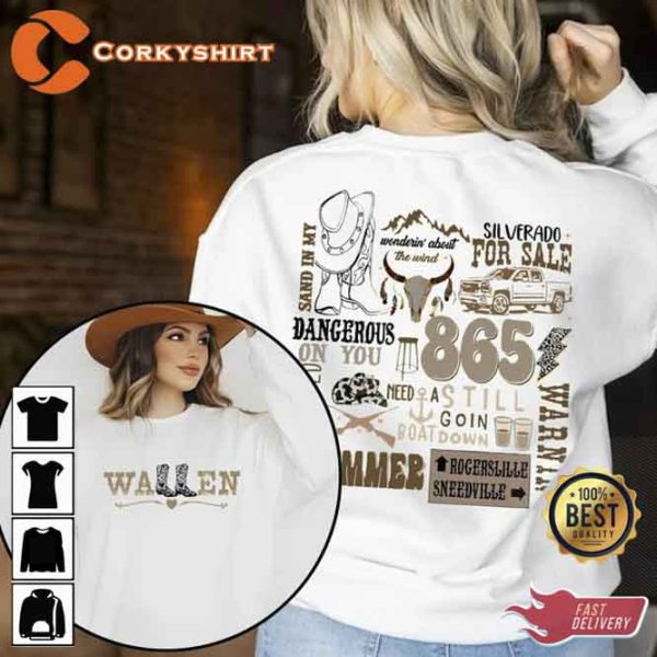 Wallen Western Two Side Unisex Sweatshirt