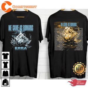 We Came As Romans Darkbloom Tour 2023 T-Shirt Anniversary Gift for Fans
