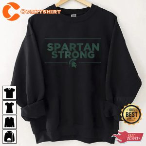 We Stand With State Spartan Strong Tee Shirt