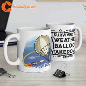 Weather Balloon Takedown Survivor US and China Mug