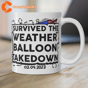 Weather Balloon Takedown Survivor US and China Mug