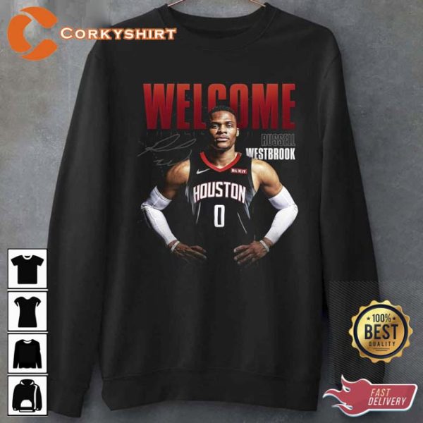 Welcome Russell Westbrook Basketball Hoodie Design