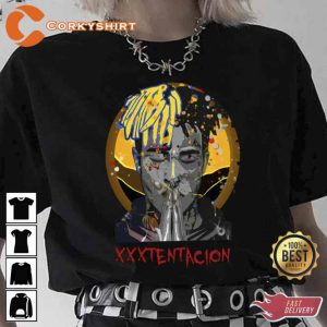 XXXTentacion Art ZYoung Rapper Hiphop T-Shirt (1)