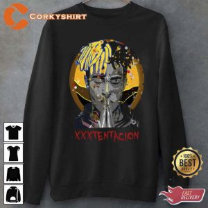 XXXTentacion Art ZYoung Rapper Hiphop T-Shirt (2)