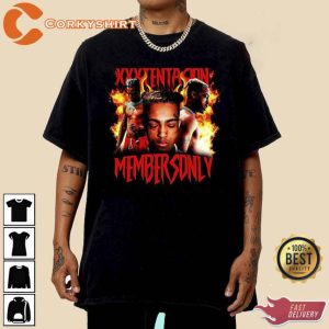XXXTentacion Membersonly Hip Hop Rap 90s Shirt