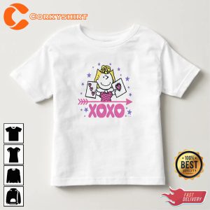Xoxo Sally Happy Valentines Day Toddler Cute Unisex T-shirt