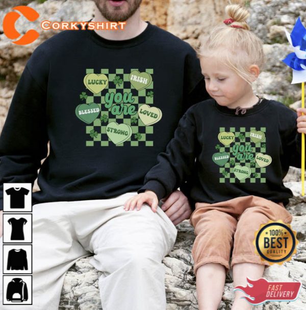 You Are Lucky Family St Patricks Day Sweatshirt