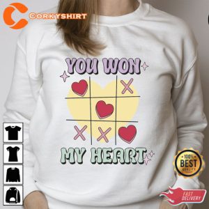 You Won My Heart Sweatshirt Gift For Girlfriend