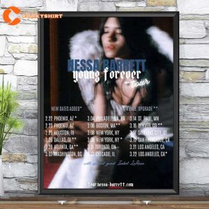 Young Forever Tour 2023 Nessa Barrett Poster For Fan